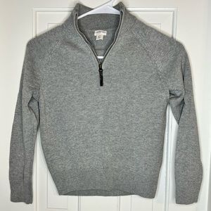 Crewcuts Boys Size 6-7 Gray Sweater